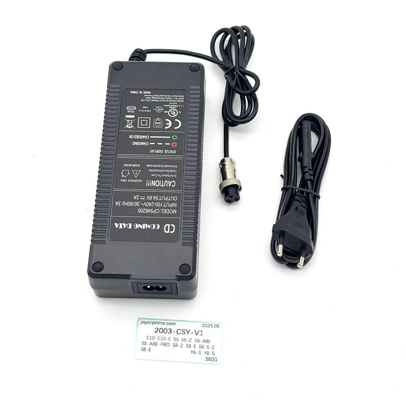 48V 2A European charger