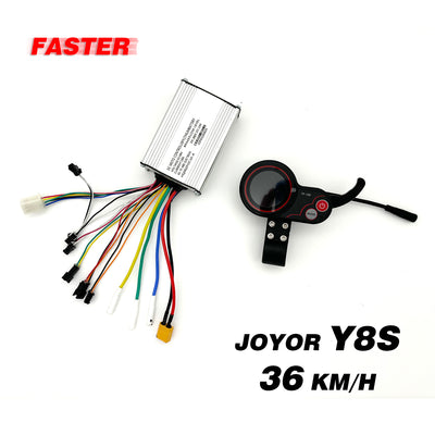 JOYOR Y8S ABE Geschwindigkeitsbegrenzung Aufhebungsset zur Geschwindigkeitserhöhung des Elektrorollers (Controller und Anzeige)