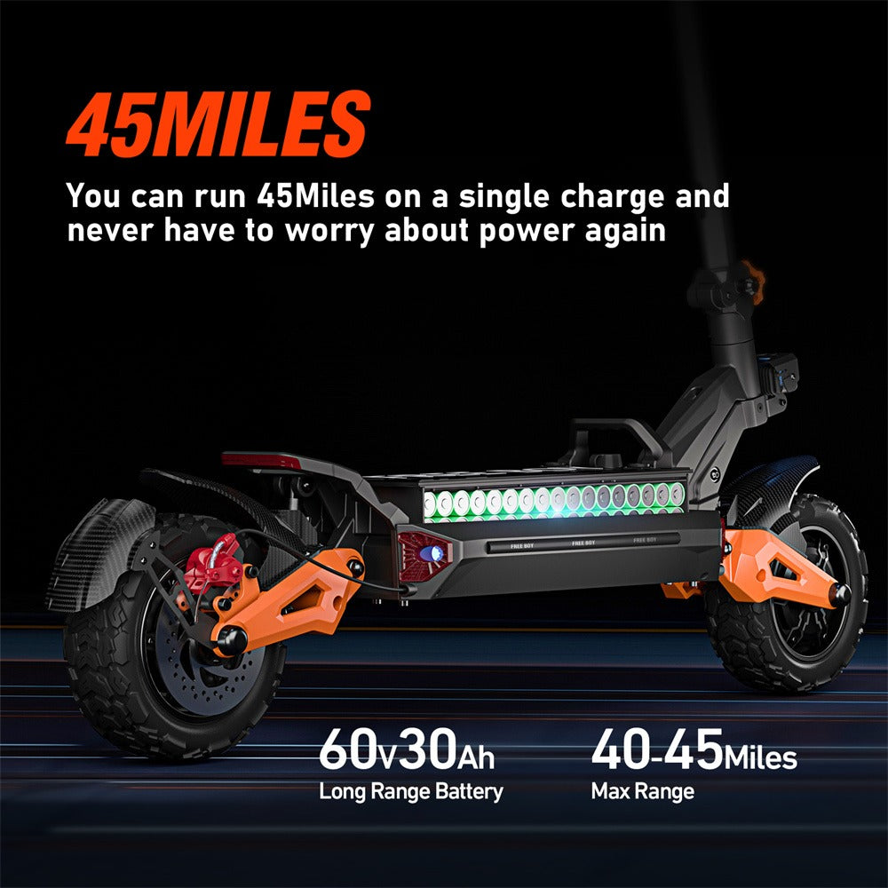 FREEBOY-H9 6000W Motor with Seat E-Scooter